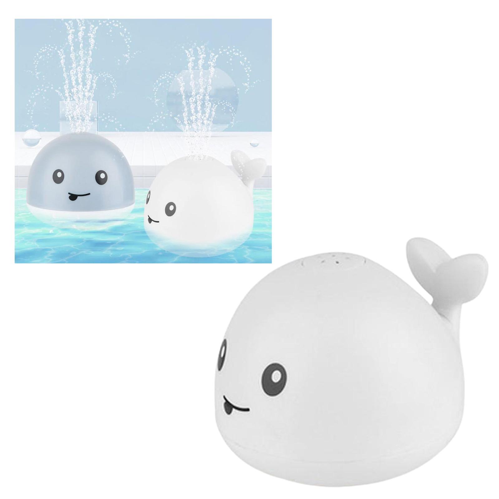 Baby Bath Toys Automatic Electric  Sprinkler Baby Bath Toys White
