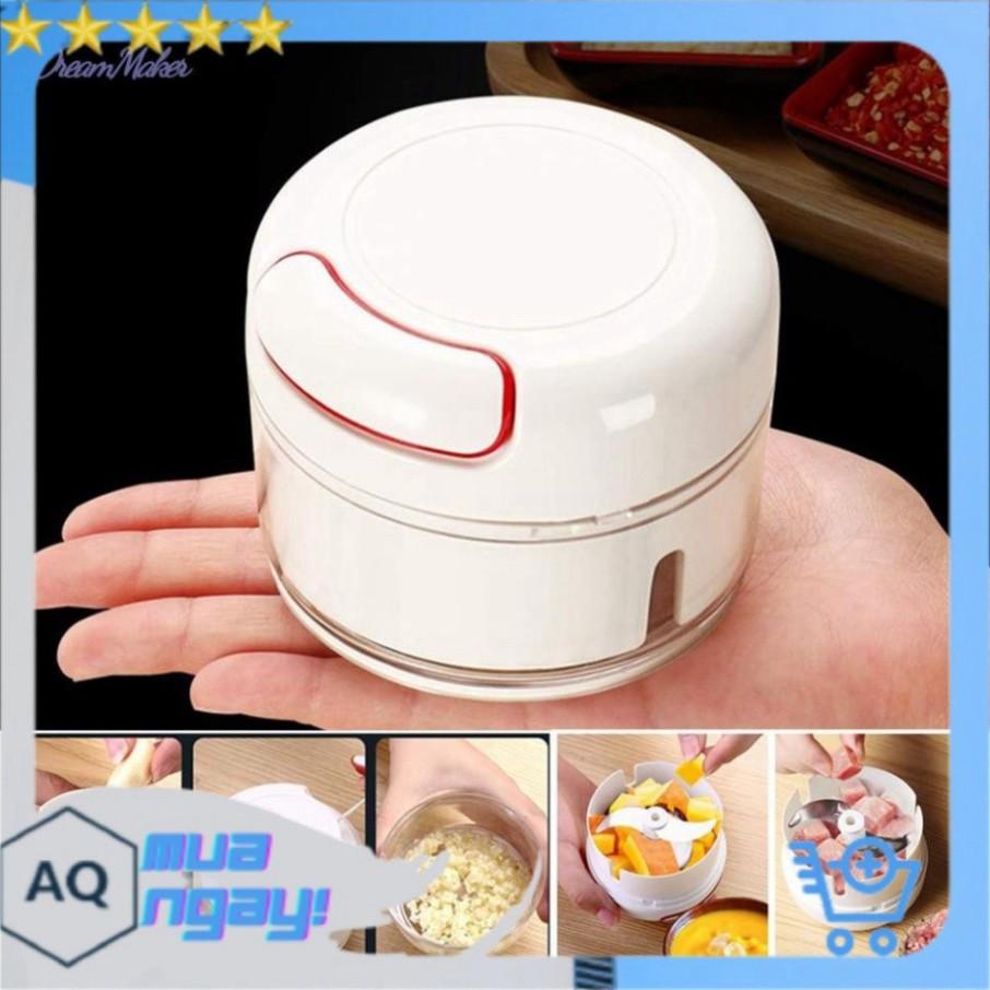 Dụng Cụ Xay Tỏi, Ớt, Gia Vị Cầm Tay Đa Năng Cho Nhà Bếp, Mẫu Mới Nhất 2021