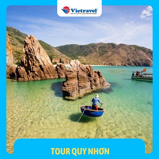 Hình ảnh  [EVoucher Vietravel] Quy Nhơn - Phú Yên - Eo Gió - Kỳ Co - Hòn Khô