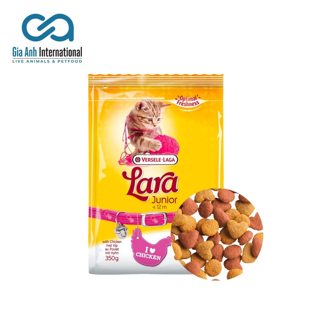 Thức Ăn Dạng Hạt Cho Mèo Con - Versele-Laga Lara Junior Giúp Bé Mèo Dễ Tiêu Hoá, Phát Triển Khoẻ Mạnh Gói 350g
