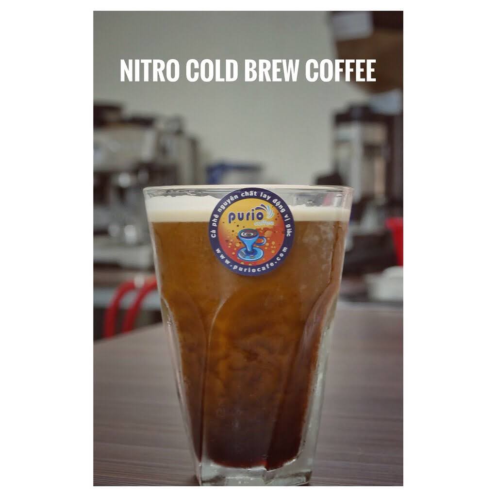 Cà phê cold brew pha sẵn uống liền New Brew dòng Yirgacheffe 1 lít, cold brew coffee, đóng gói vô trùng, có sẵn vòi