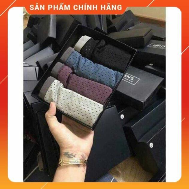 HỘP 4 QUẦN XỊP MEN THÔNG HƠI CAO CẤP