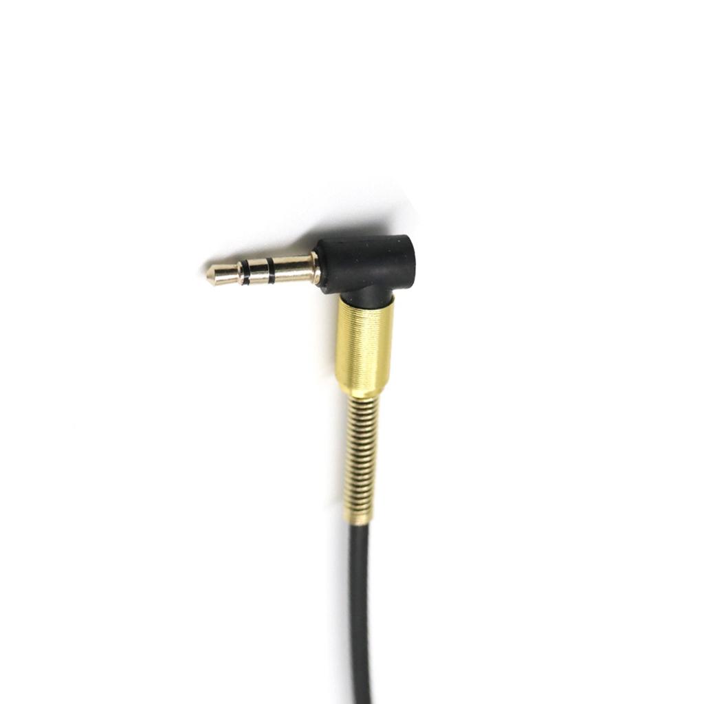 3.5mm  Audio Cable Male To Male 90 Degree Right Angle Aux Cable Red