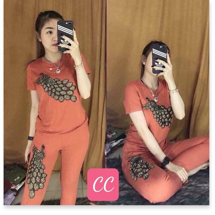 SET ĐỒ BỘ NỮ THUN,CHẤT LIỆU VÃI THOÁNG MÁT VÀ CO GIẢN 4C THỜI TRANG KME.STORE