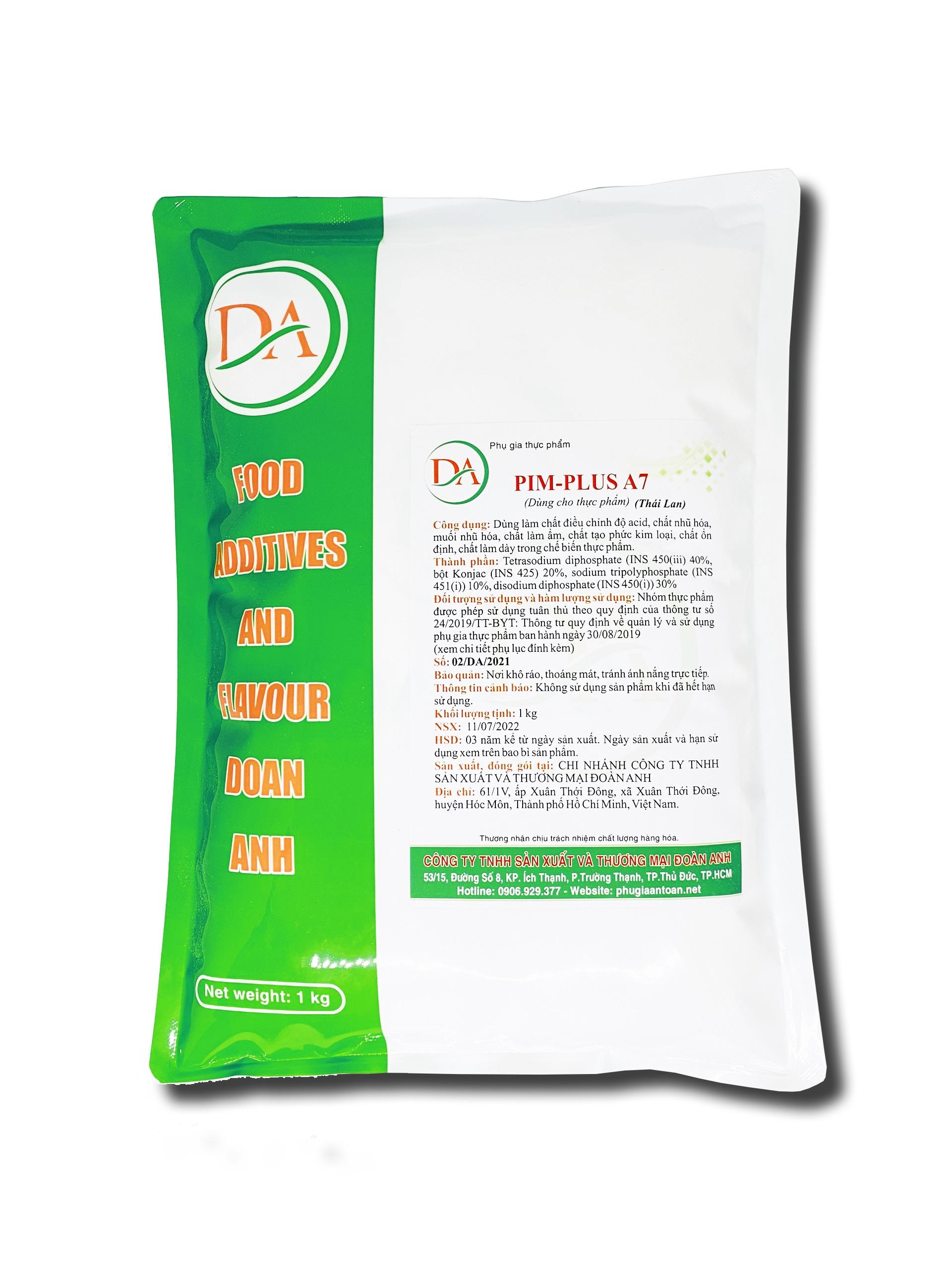 Phụ Gia Tạo Giòn Dai Cao Cấp/ Pim_Plus A7