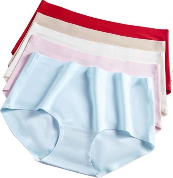 Bộ 10 Quần lót đúc ép viền size lớn cạp cao - Mẫu 05
