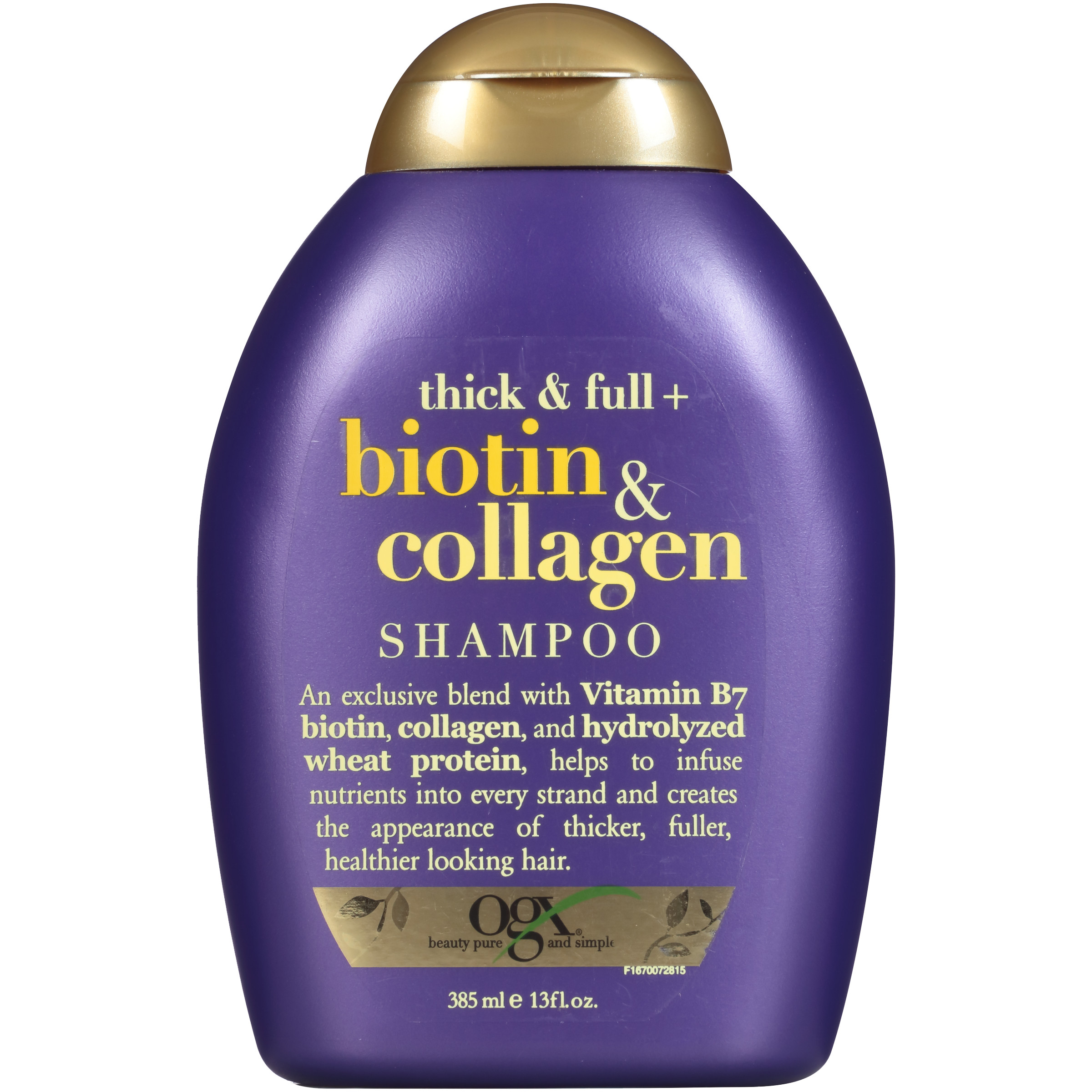 Dầu Gội OGX Thick Full Biotin &amp; Collagen Shampoo 385ml - QuaTangMe Extaste