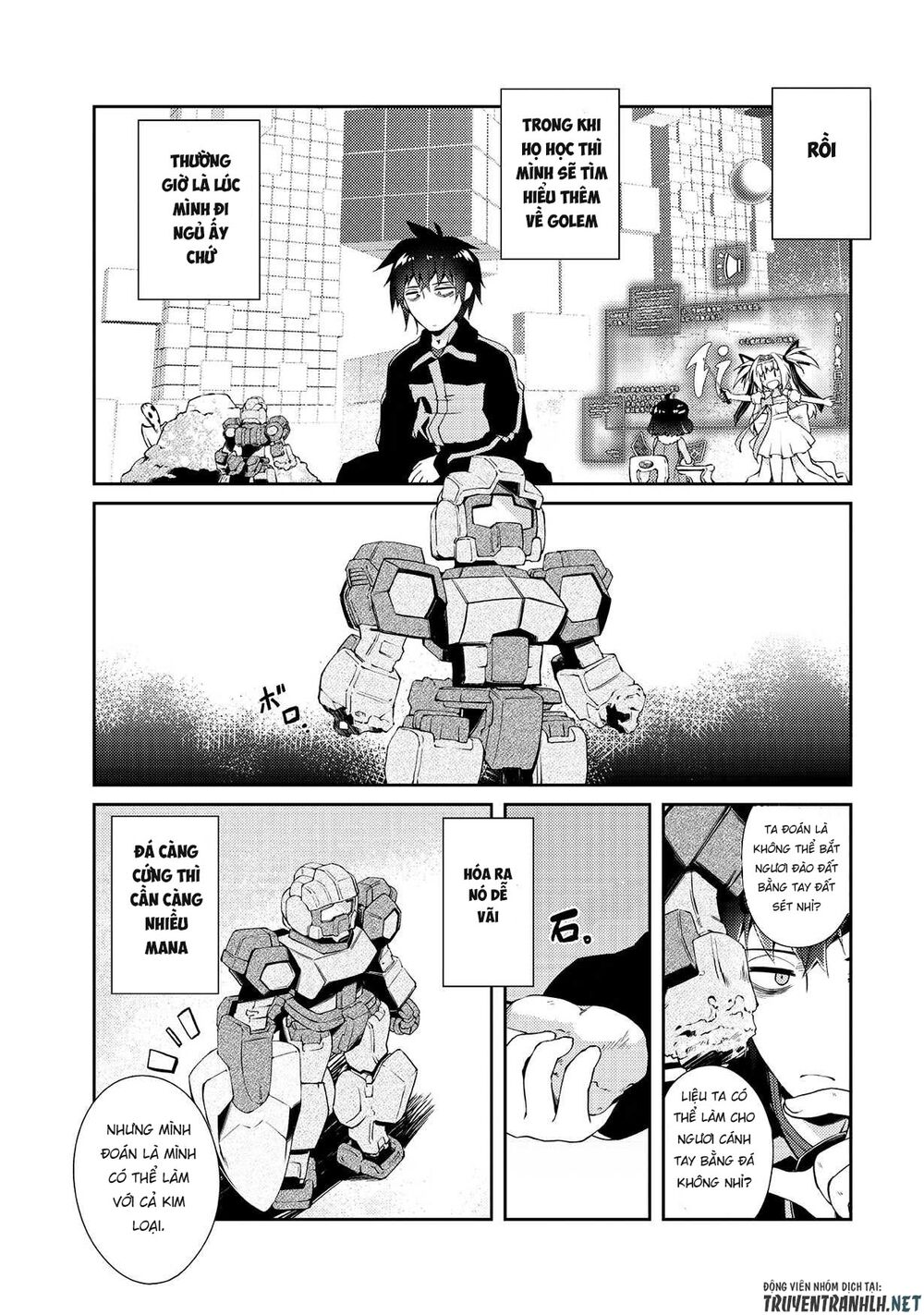 chủ nhân của mê cung rất lười chapter 4 6