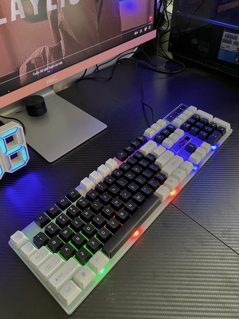 - Bàn phím G21 LED giả cơ game chuyên dụng mẫu mới - JL