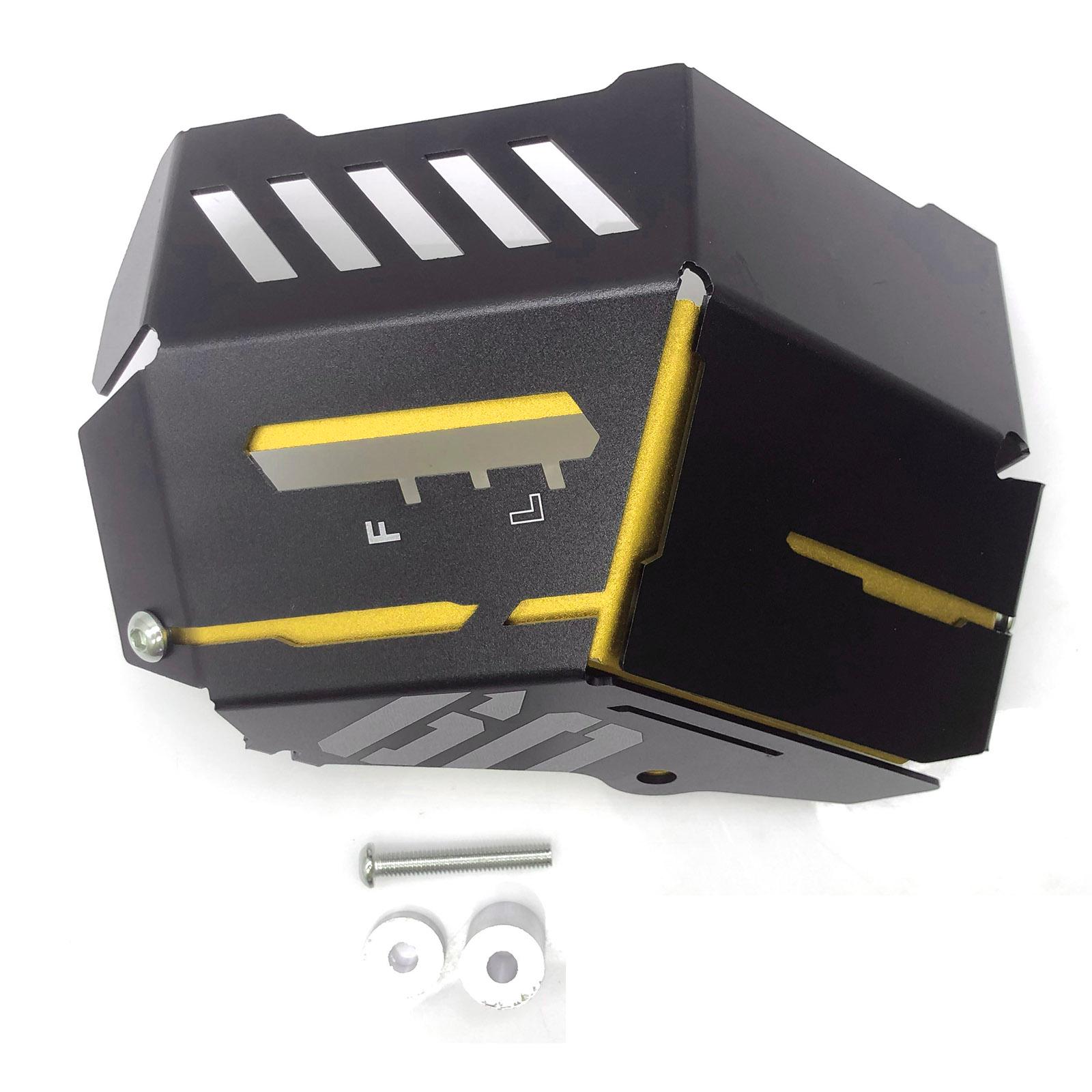 Water Coolant Reservoir Tank Guard for Yamaha MT-09 MT09 FZ-09 FZ09 Black