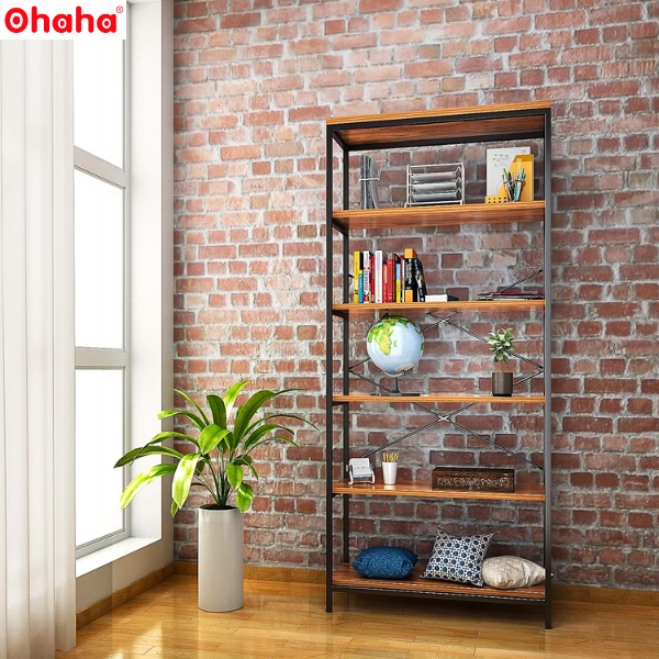 KỆ TRANG TRÍ PHÒNG KHÁCH THIẾT KẾ SANG TRỌNG OHAHA - KTT021