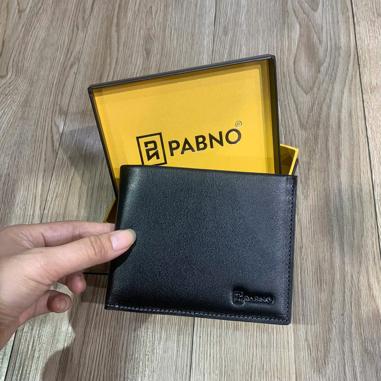 [PABNO] Ví Nam Da Bò Dáng Ngang Có Ngăn Khóa Tiện Dụng PABNO VF76