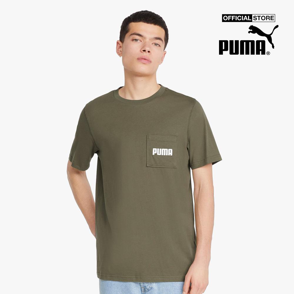 PUMA - Áo thun nam tay ngắn Modern Basics Pocket 848442