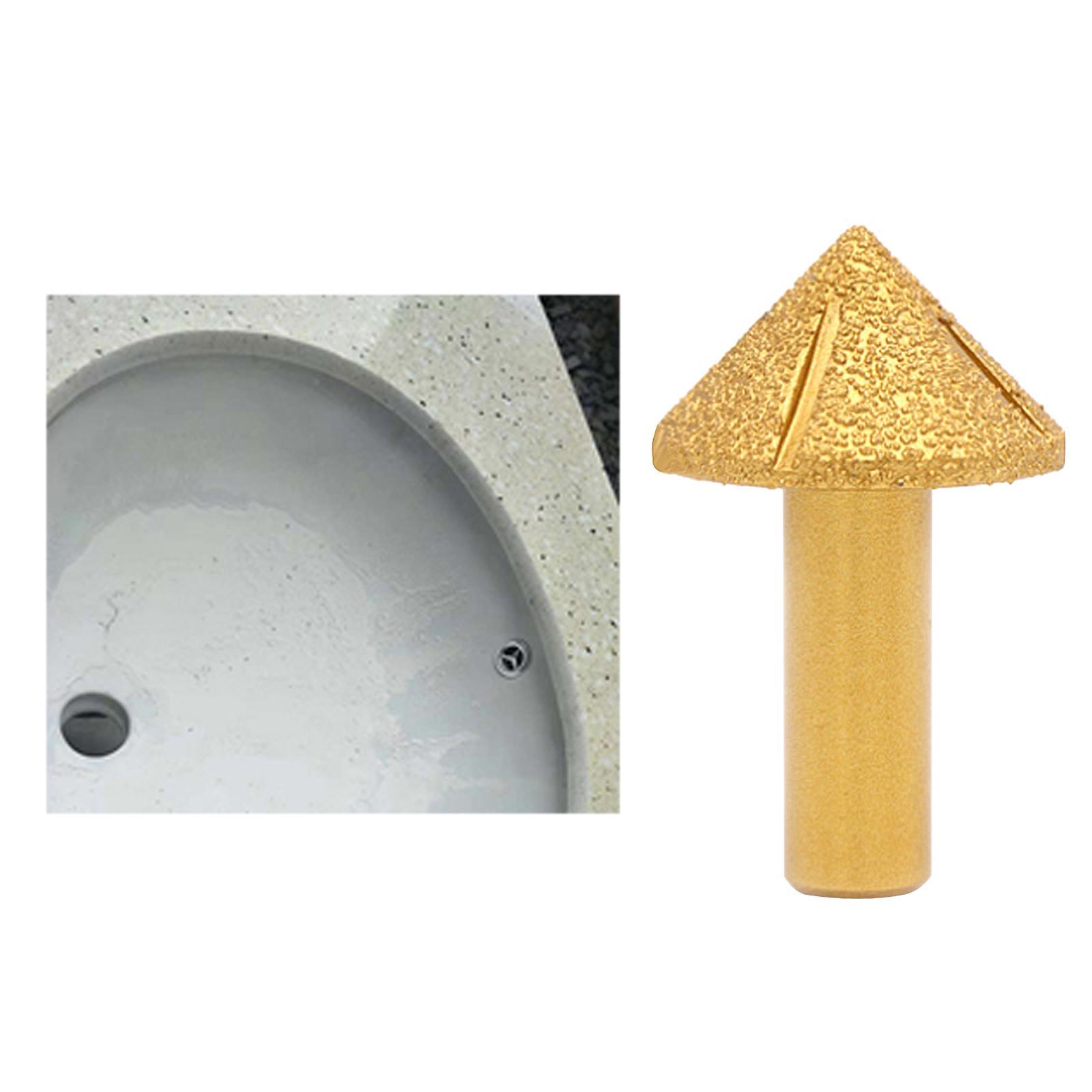 1PC Diamond Milling Bits for Holes Enlarging Shaping Trimming in Tile Marble Glass Granite Ceramic