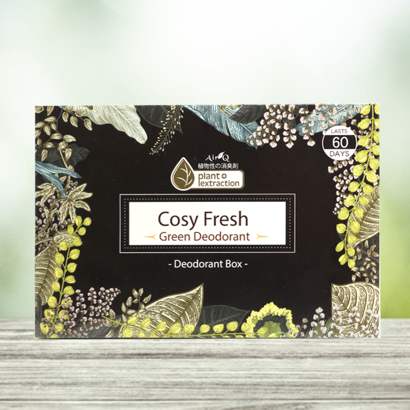 Hộp Thơm Khử Mùi AIR-Q Cosy Fresh No.298 Tea Tree 160g