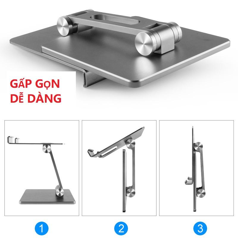 Giá đỡ kê điện thoại, ipad, máy tính bảng MT134 chắc chắn, gọn gàng, điều chỉnh độ cao.