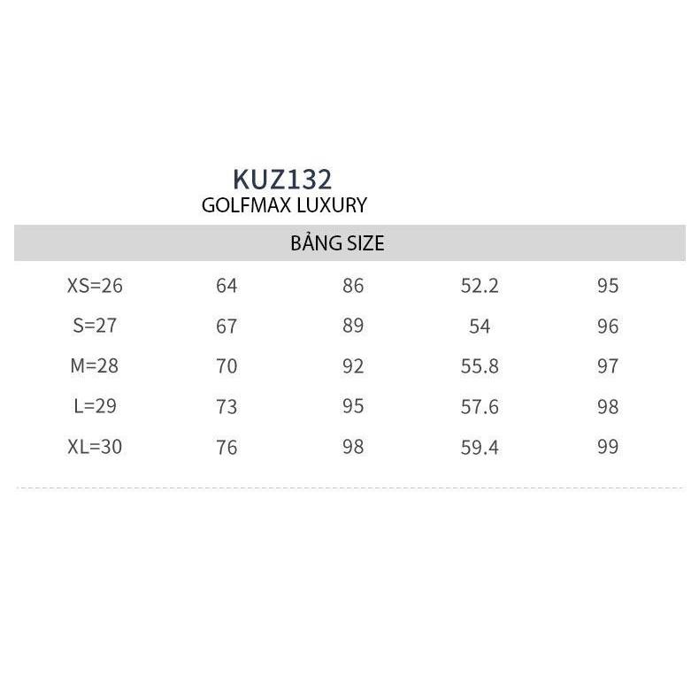Quần dài nữ đánh Golf chính hãng PGM - KUZ132 - Chất liệu 92 % Polyester+ 8% sapndex cao cấp, bền đẹp