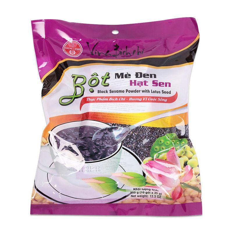 Bột Mè Đen Hạt Sen Bích Chi 350G-8934863108141