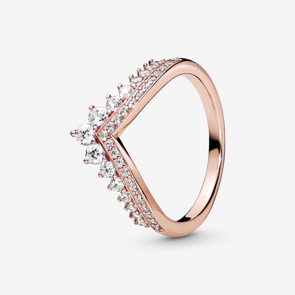 Nhẫn CDE Princess Wishbone Silver Ring