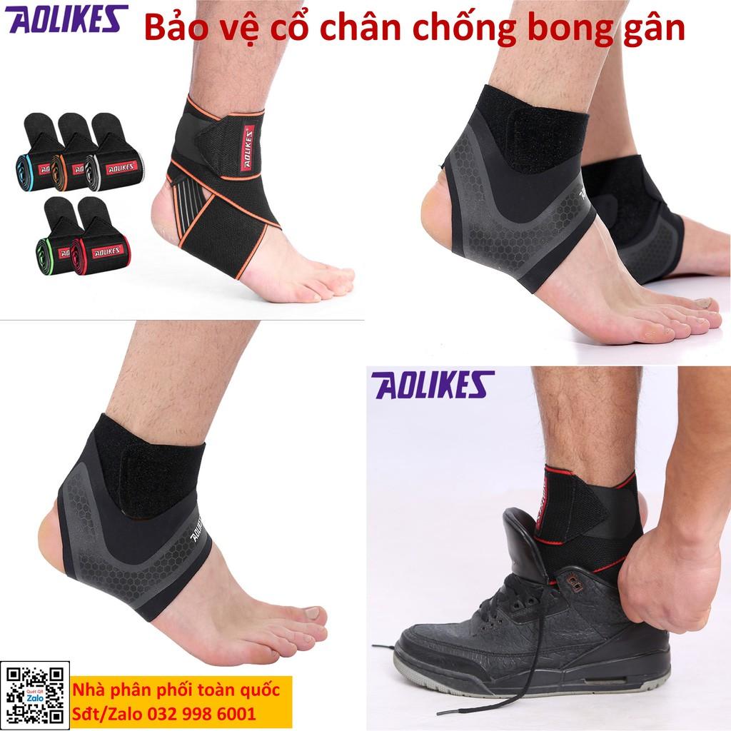 Băng cổ chân, đai bảo vệ mắt cá chân chống bong gân chính hãng Aolikes chinhhang