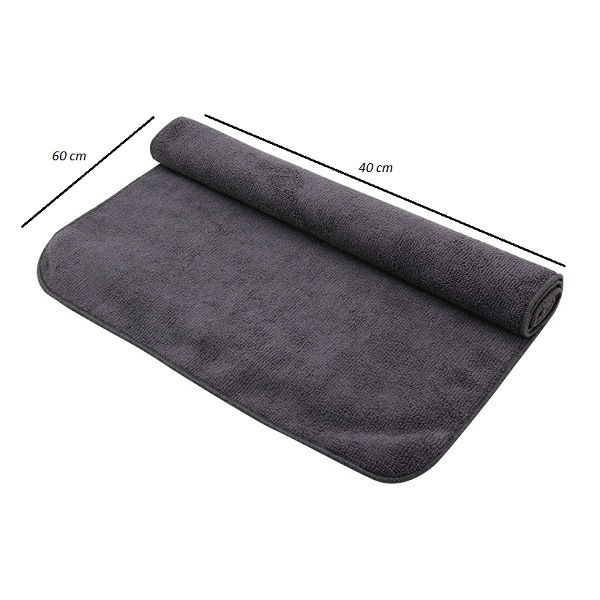 Bộ 2 Khăn Lau Bụi Siêu Sạch lớn 60x40cm cho xe hơi