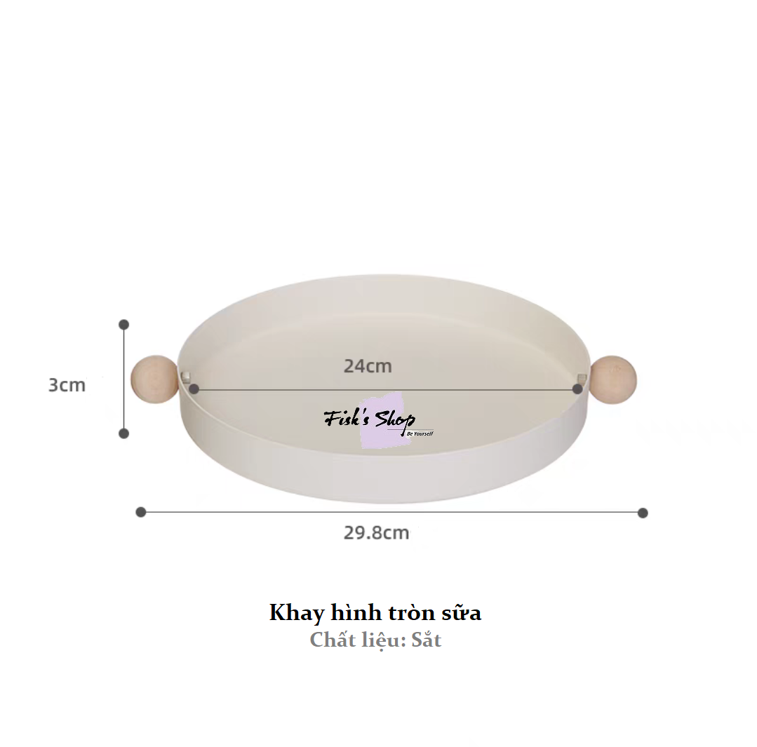 Khay đựng bánh sinh nhật, điểm tâm màu pastel