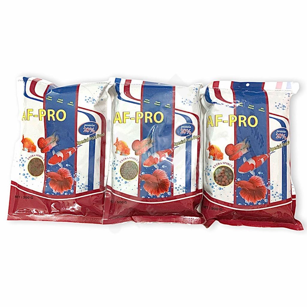 500G THỨC ĂN CÁ AF-PRO Không Làm Dơ Nước, Tốt Cho Cá Cảnh
