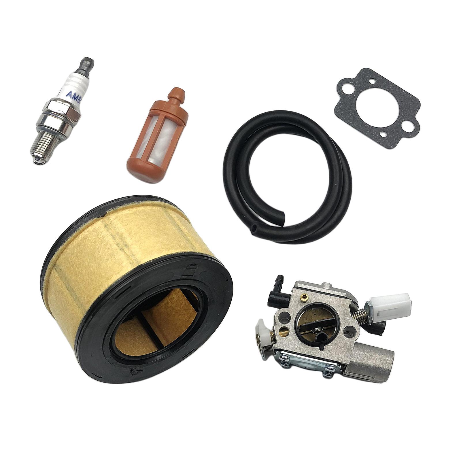 Carburetor Filter Spark Plug for Sthil MS251C Chainsaw Parts Zama C1Q-S233