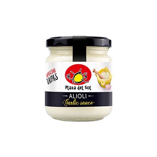 Sốt tỏi Plaza Del Sol - Alioli Garlic Sauce 180g