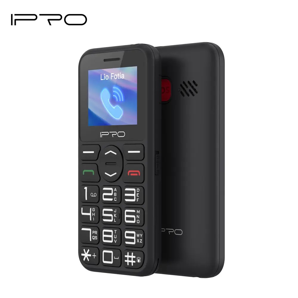 Điện thoại người già IPRO F183 4G , Gọi HD Call , Có SOS , 2 sim 2 sóng - Hàng chính hãng