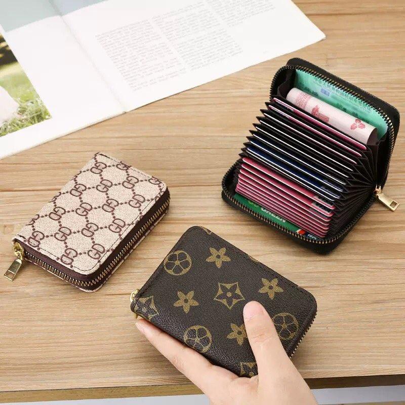 Ví mini đựng thẻ bỏ túi nhiều ngăn dễ thương phong cách Hàn Quốc giá rẻ LUKADO VN36