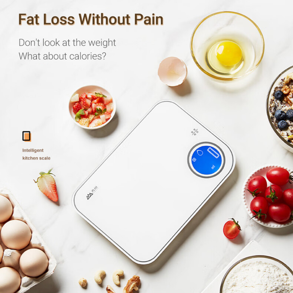 Cân Điện Tử Thông Minh xiaomi youpin Cảm Biến bluetooth 5kg 1g Độ Chính Xác Cao