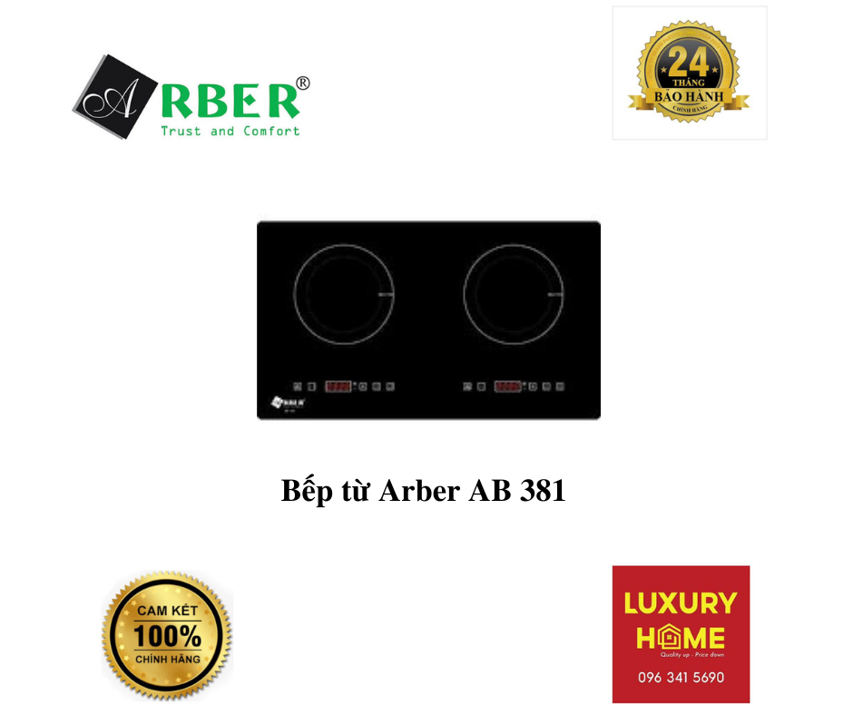 Bếp từ Arber AB 381- Hàng chính hãng