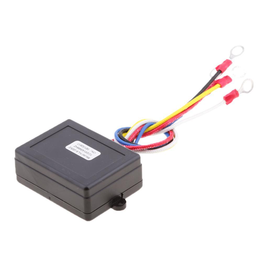 98ft Car Auto Dual Switches Wireless Winch Remote Control Conversion Kit