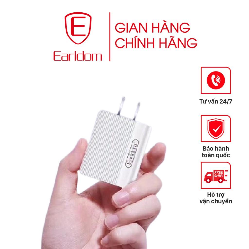 Củ sạc 2.1A Earldom ES - 161 - Hàng chính hãng