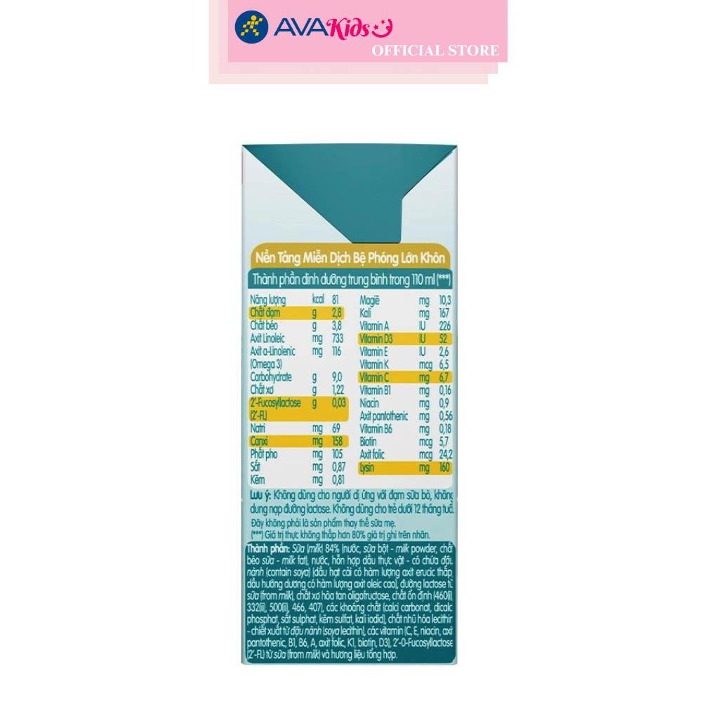 Lốc 4 hộp sữa pha sẵn Nestlé NAN Grow 110 ml (từ 1 tuổi)