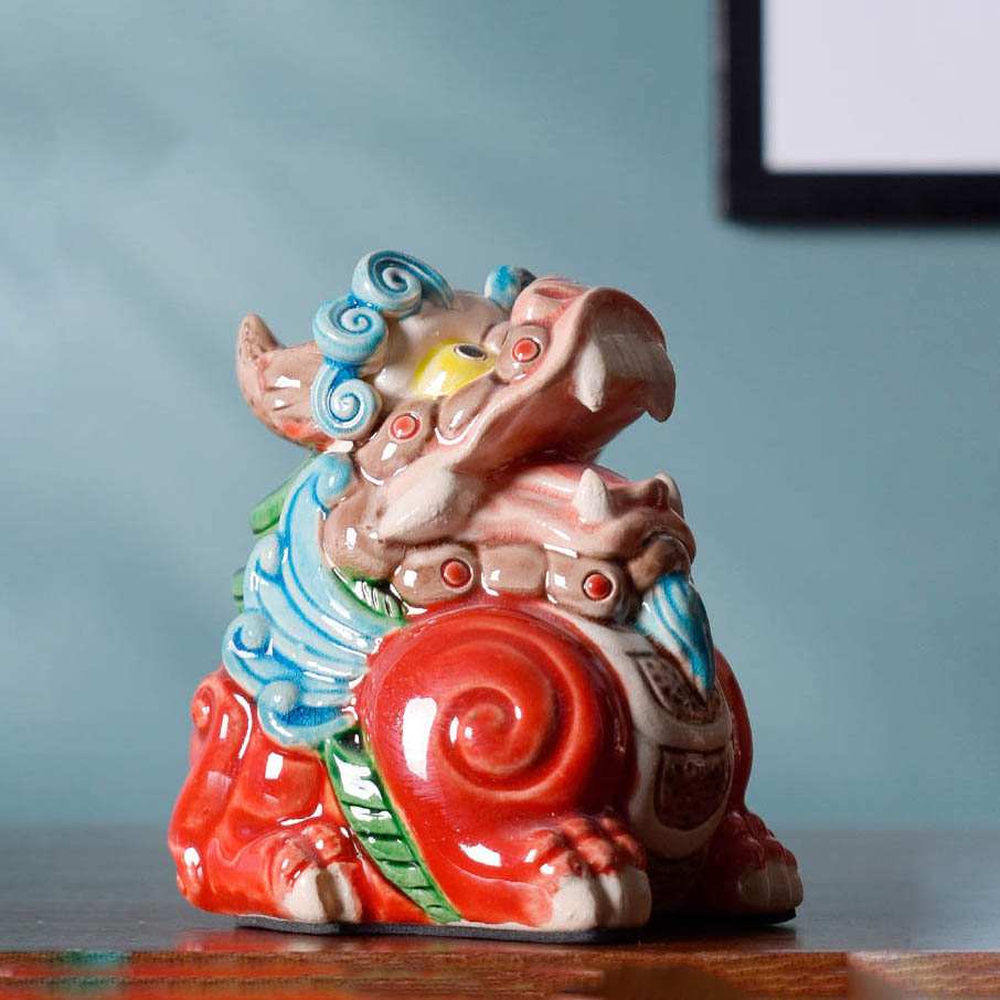 Tượng Gốm Kỳ Lân Cao Cấp
