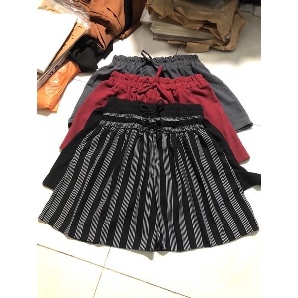 Quần short nữ ống rộng bigsize