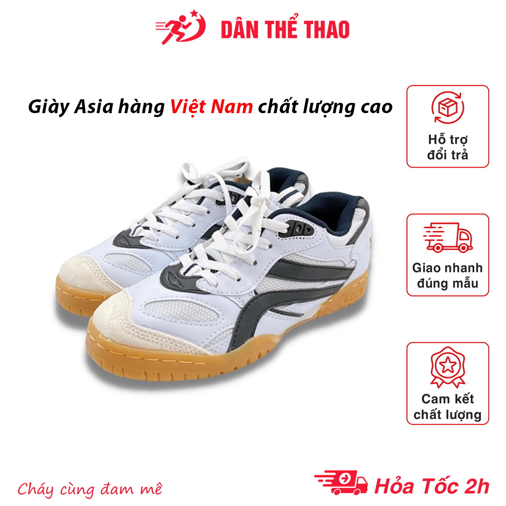 Giày thể thao Asia chạy bộ, cầu lông, bóng chuyền cho nam và nữ - Giày Asia chuẩn