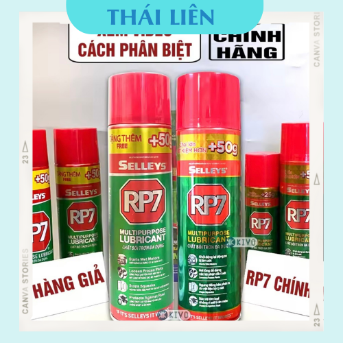 RP7 Chai Xịt Chống Rỉ Sét 150g 175g 300g 350g.
