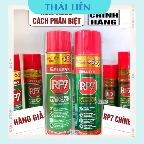 RP7  Chai Xịt Chống Rỉ Sét 150g 175g 300g 350g