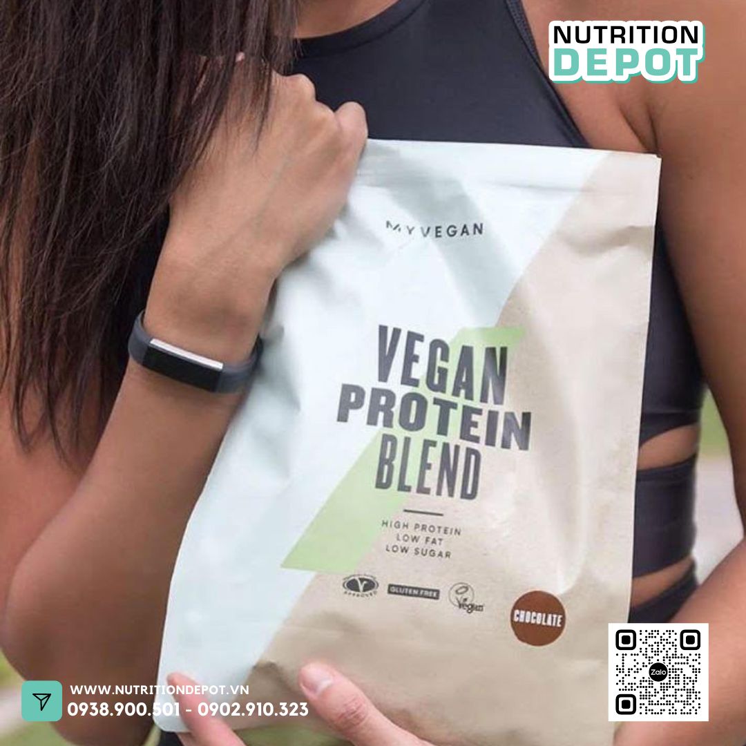 Sữa bổ sung đạm dành cho người ăn chay Vegan Blend Protein 1kg - Nutrition Depot