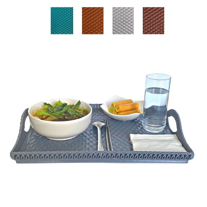 Khay Chữ Nhật Đa Năng Kích Thước 30 * 20 * 5 CM Nhựa Cao Cấp