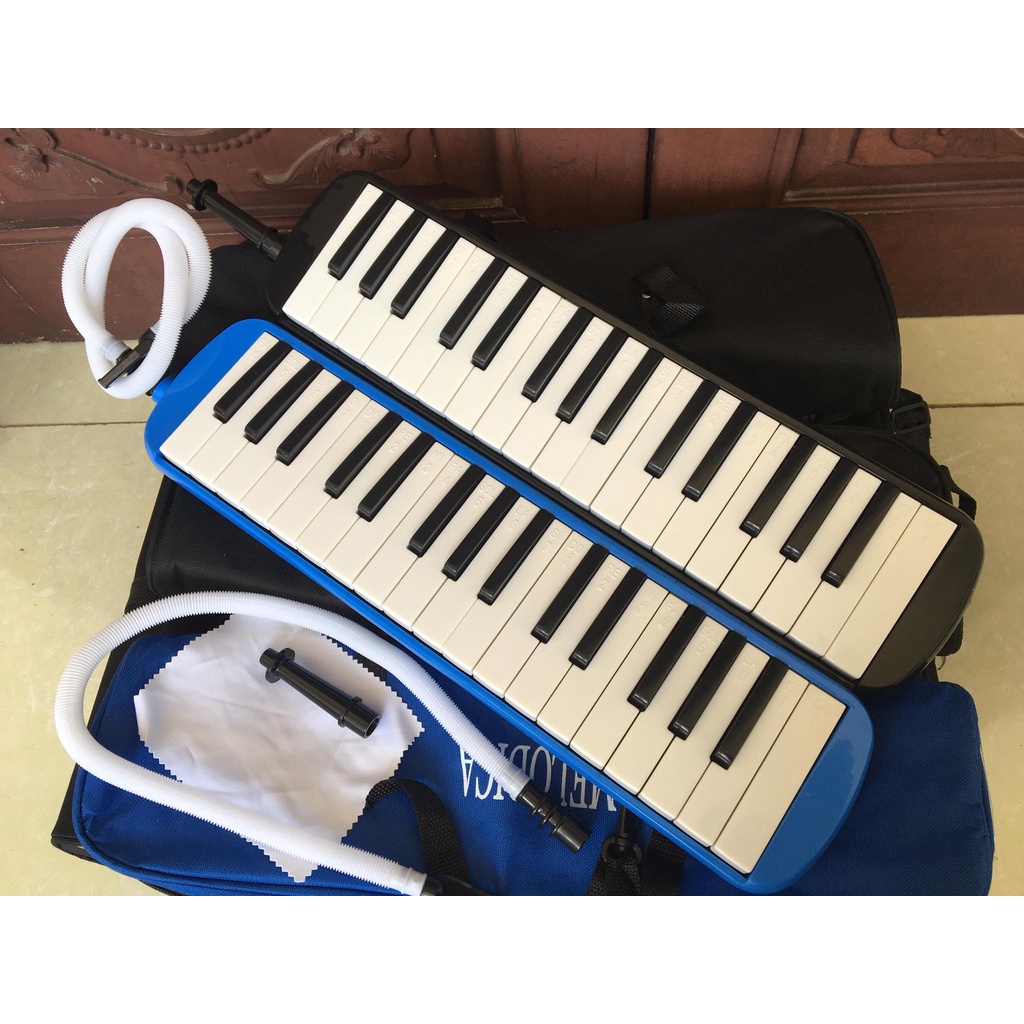 Kèn melodion- Melodica-đàn pianica 32 và 37 phím kèm phụ kiện ,túi đựng, khăn lau hàng cao cấp