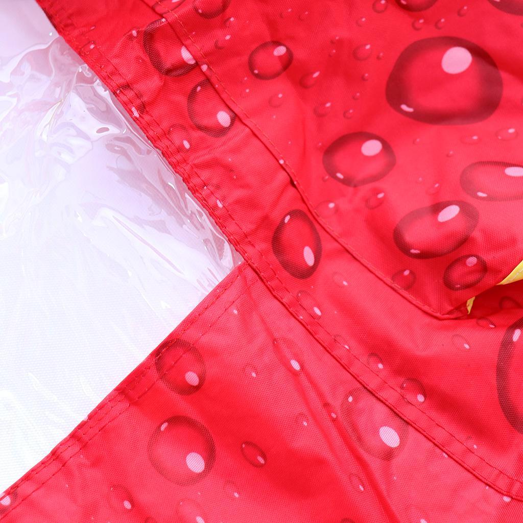 Cycling Bicycle Bike Raincoat Rain Cape Poncho Cloth Rainproof Double Poncho