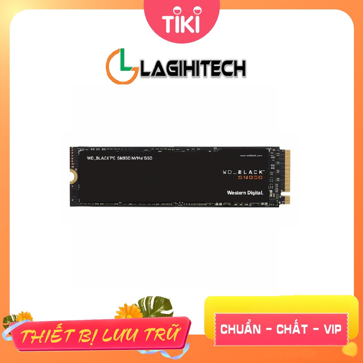 Ổ Cứng gắn trong SSD WD Black SN850 M2 PCIe 4.0 500GB / 1TB / 2TB - Hàng Nhập Khẩu