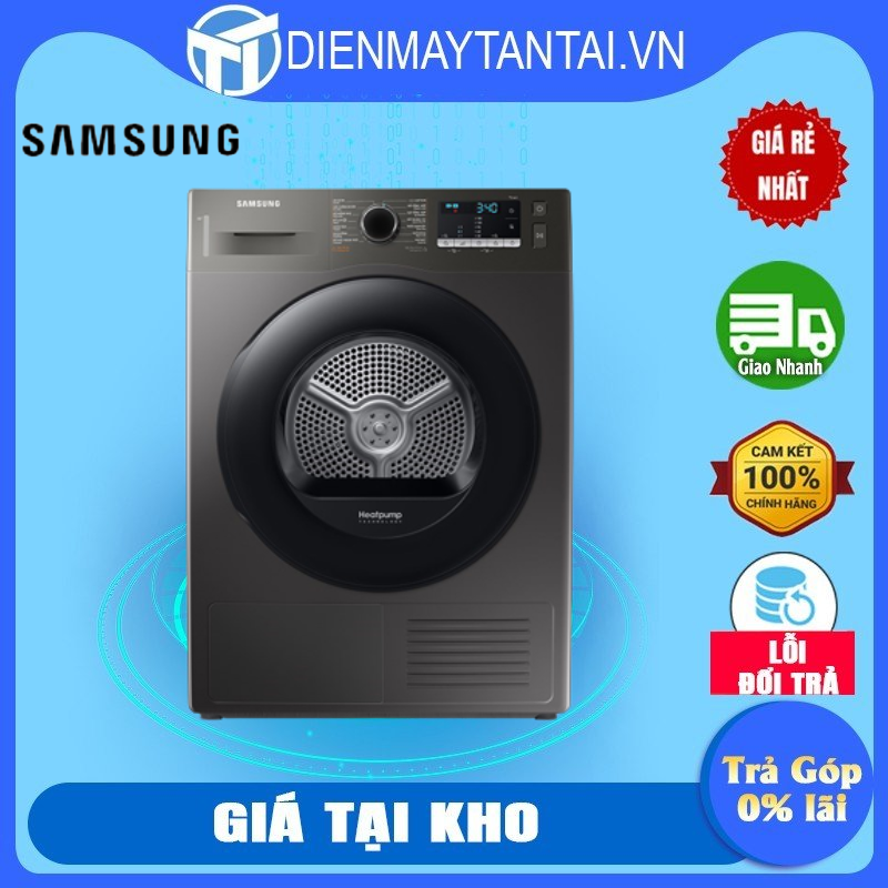 Máy sấy bơm nhiệt Samsung 9kg DV90TA240AX/SV - Chỉ giao tại HCM