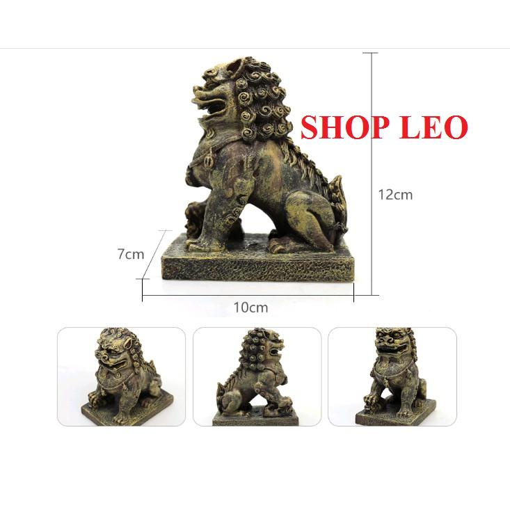 MÔ HÌNH SƯ TỬ ĐÁ TRANG TRÍ HỒ CÁ - MÔ HÌNH KỲ LÂN THỦY SINH