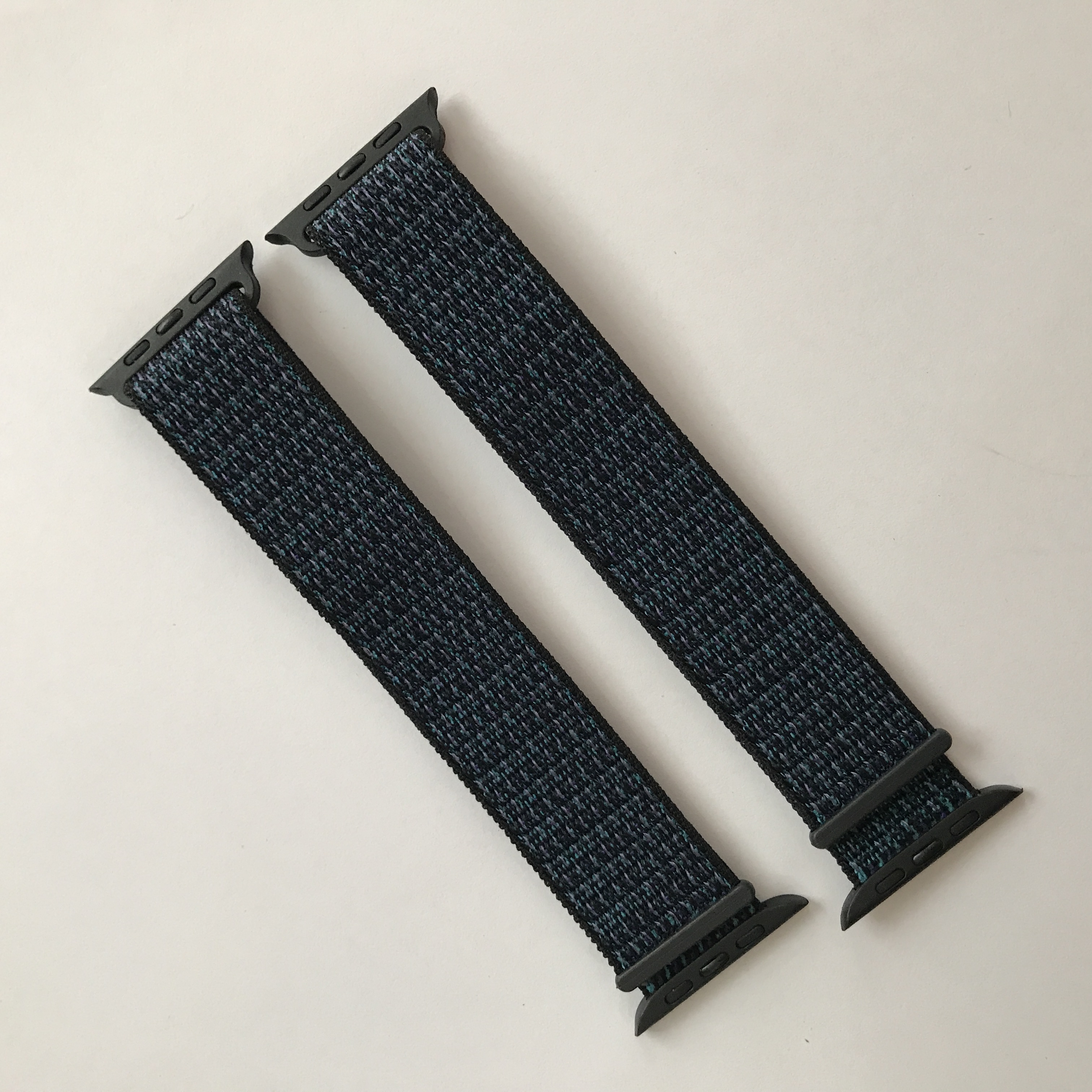 Dây đeo Sport loop cho Apple Watch màu xanh đen series 1.2.3.4