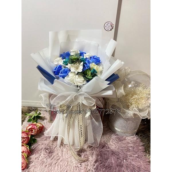 Bó hoa sáp mix cao cấp 20 bông